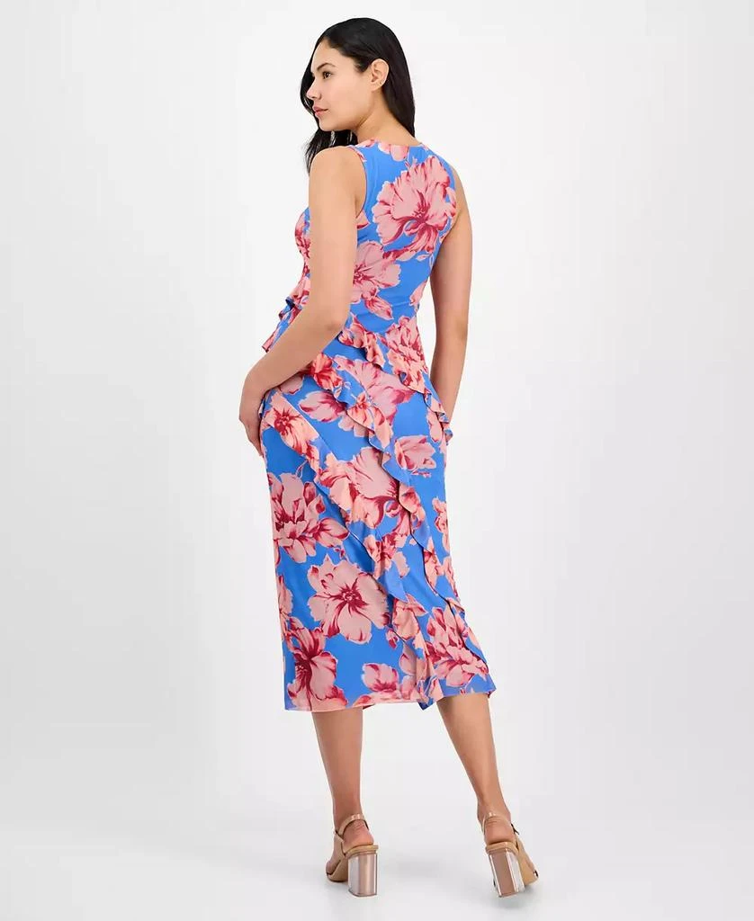RACHEL Rachel Roy Women's Isca Ruffled Sleeveless Midi Dress 4
