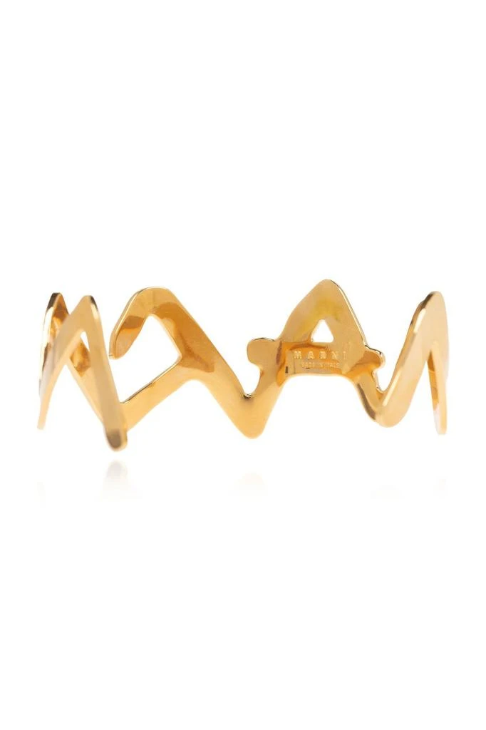 Marni Marni Symbol Logo Plaque Choker 2