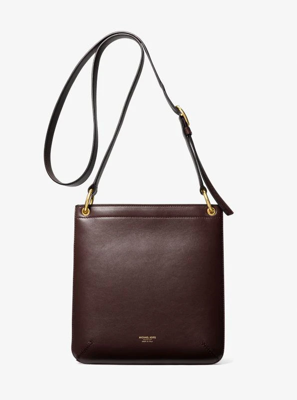 Michael Kors Tate Small Leather Messenger Bag 1