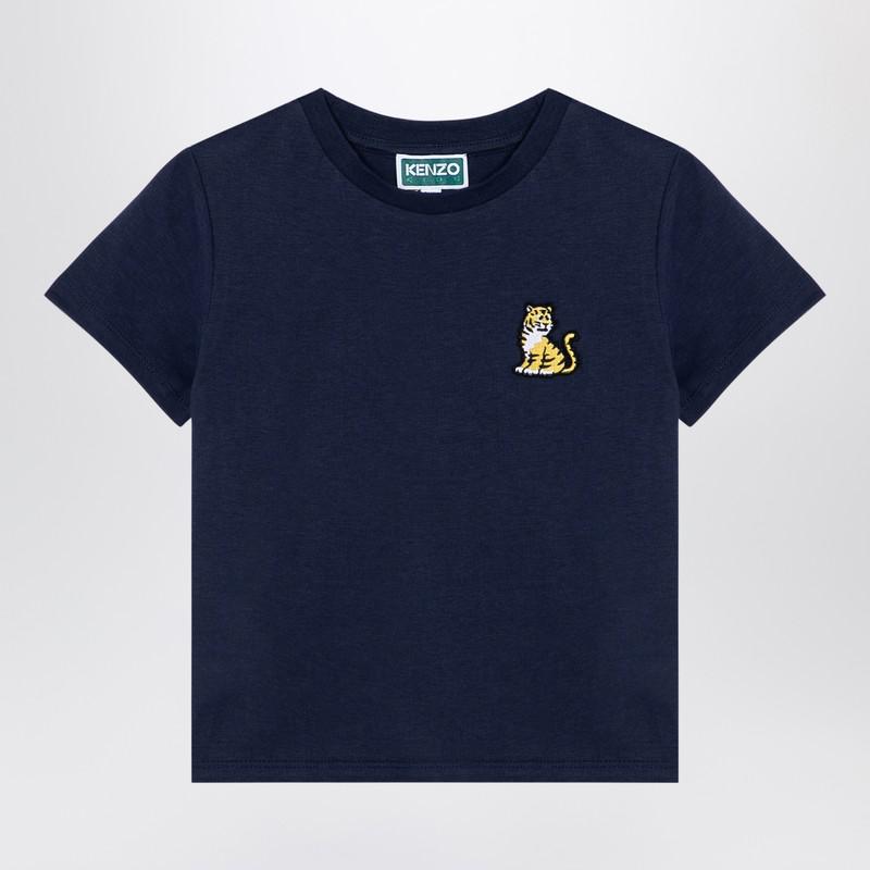 KENZO Navy blue cotton T shirt T Shirts BeyondStyle