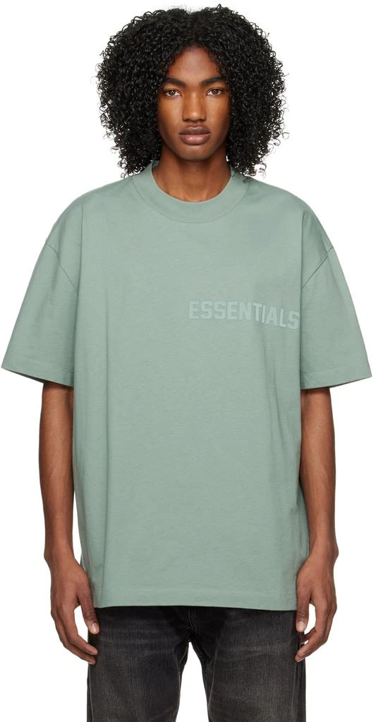 Fear of God ESSENTIALS SSENSE Exclusive Blue T-Shirt 1