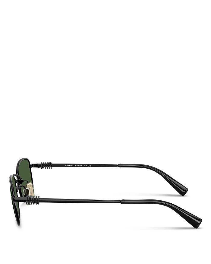 Miu Miu Regarde Rectangle Sunglasses, 49mm 5