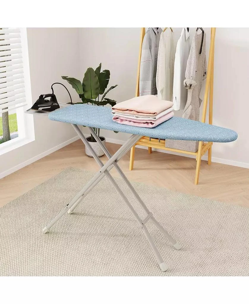 Ecooso Full Size Ironing Board with Iron Rest and 7-Level Height 2