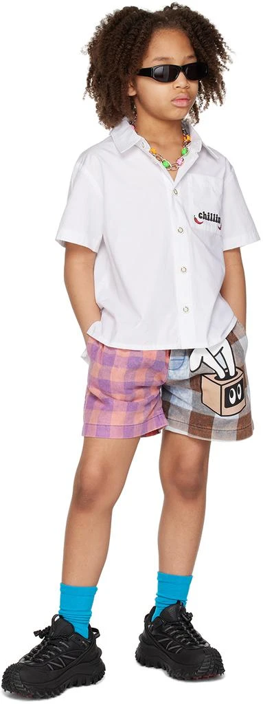 NZKidzzz Kids White 
Chillin
 Shirt 4