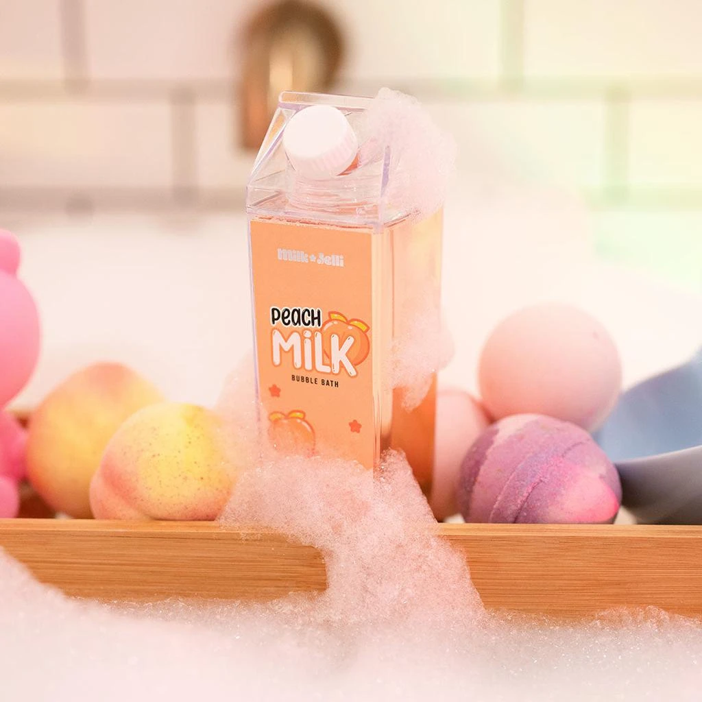 Milk Jelli Official 🍑 Peach Milk - Bubble Bath 3