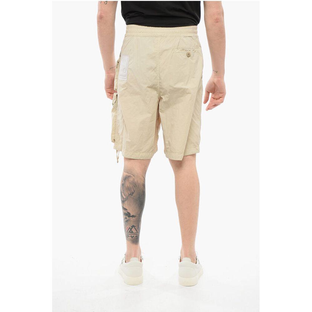 Ten C Ten c Solid Color Nylon Cargo Men's Shorts