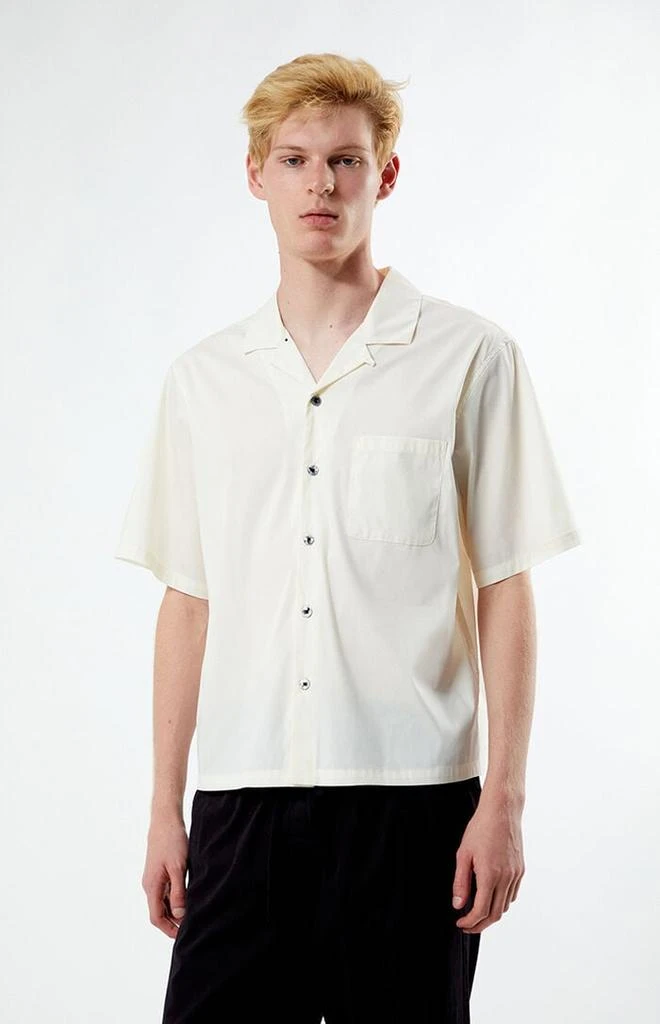 PacSun Solid Oversized Camp Shirt 1