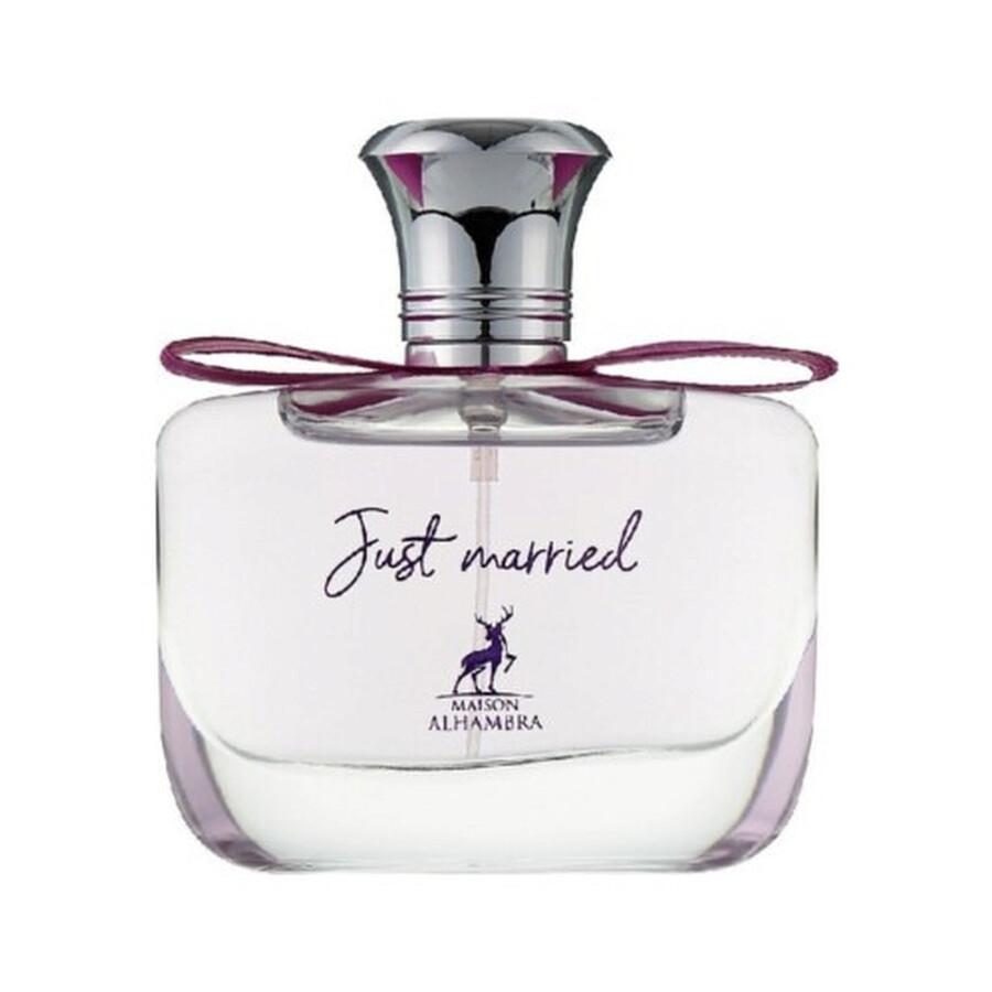 MAISON ALHAMBRA Ladies Just Married EDP Spray 3.4 oz Fragrances 6291108737088