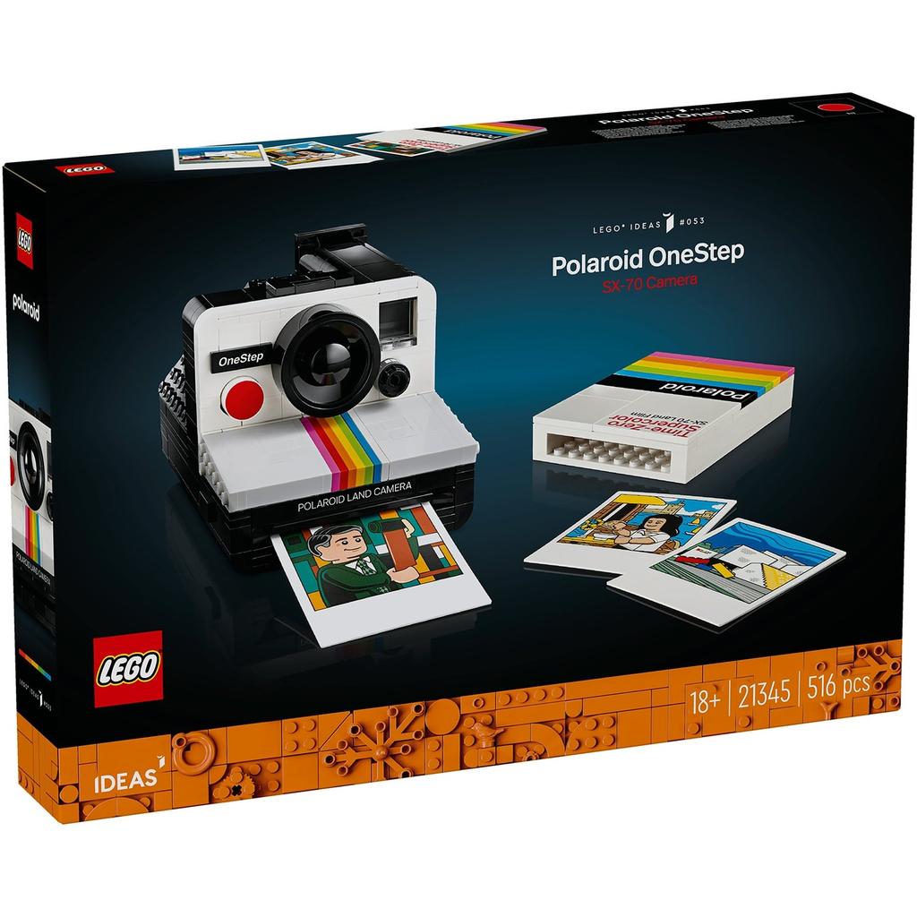 LEGO LEGO Ideas Polaroid OneStep SX-70 Camera Adults Set 21345