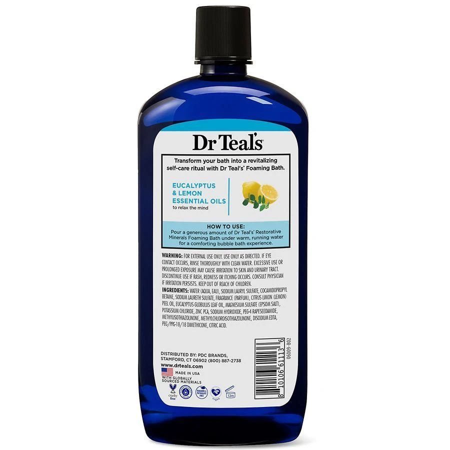 Dr. Teal
s Restorative Minerals Foaming Bath 2