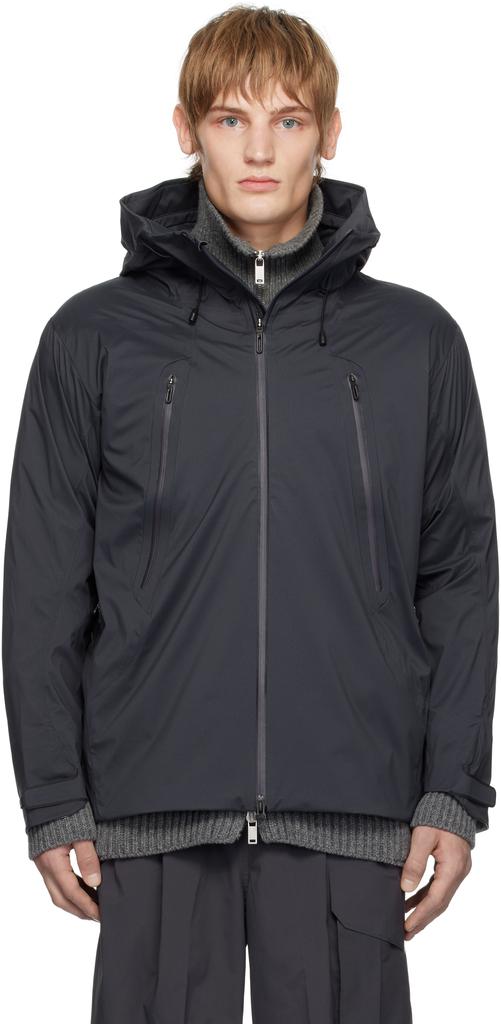 DESCENTE Gray Hard Shell Jacket