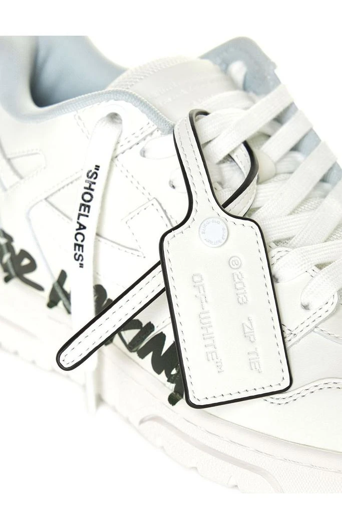 Off-White Off-White Logo Patch Lace-Up Sneakers 4