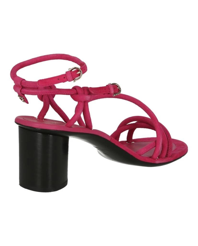 Salvatore Ferragamo Augusta 60 Suede Sandals 4