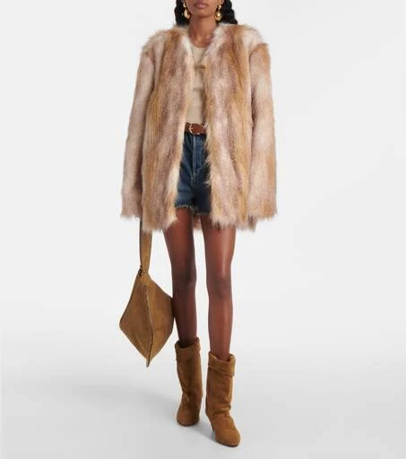 Isabel Marant Oskan Large suede shoulder bag 5