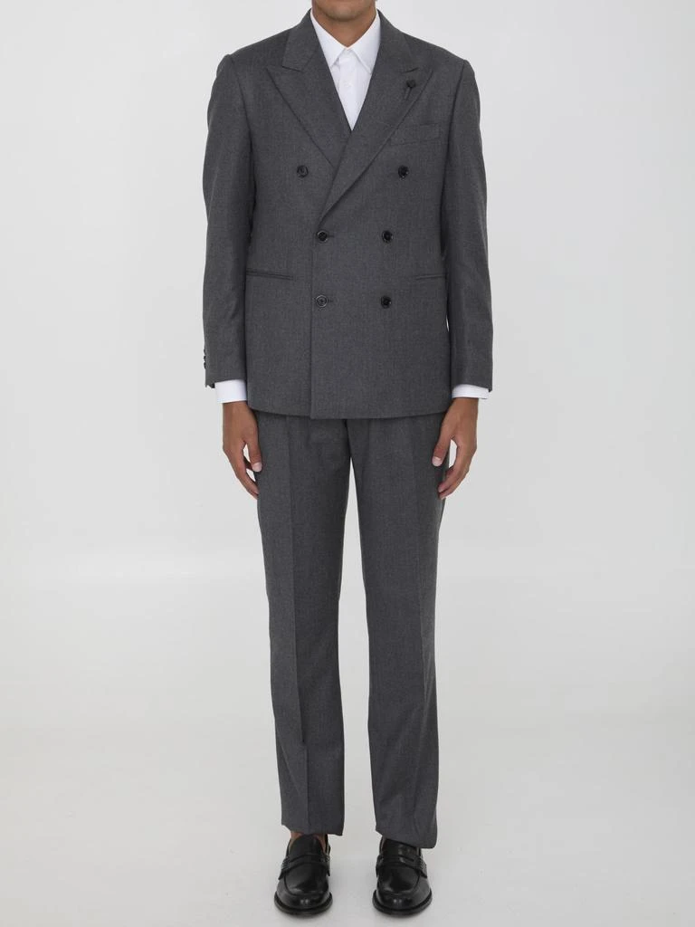 LARDINI Two-piece Suit In Wool And Cashmere 1