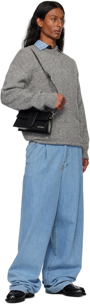 Jacquemus Black Les Classiques 'The large Bambino' Bag - Crossbody