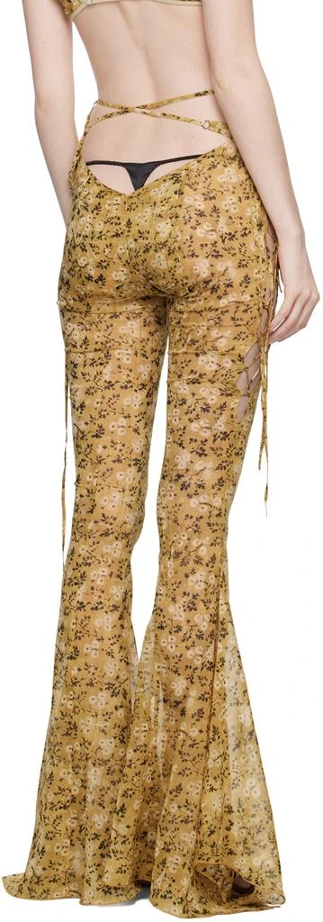 KNWLS Beige Glimmer Trousers 3