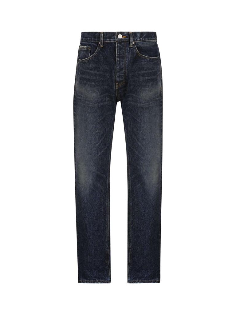 BALENCIAGA Baggy Cotton Denim Jeans - Jeans - BeyondStyle