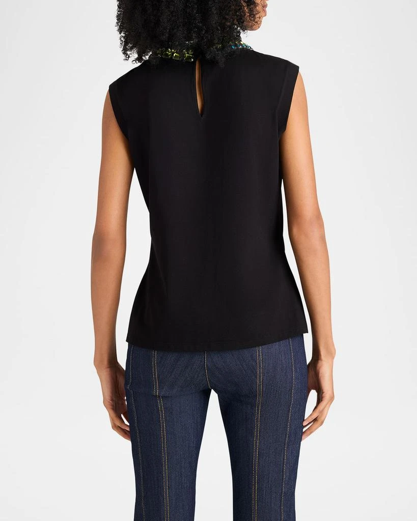 Cinq a Sept Blaine Crystal-Embellished Tee 3