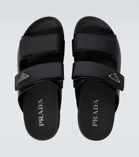 Prada Vit Sport leather sandals 4