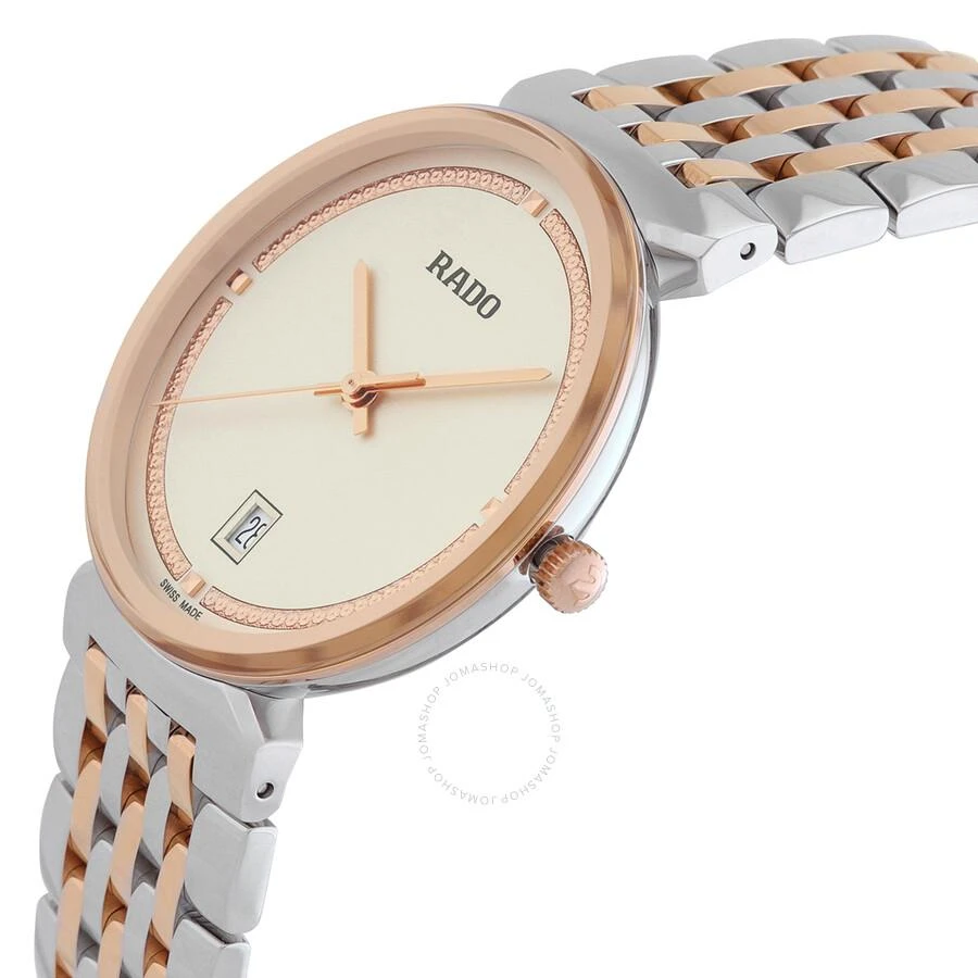 Rado Florence Quartz Champagne Dial Unisex Watch R48912403 2
