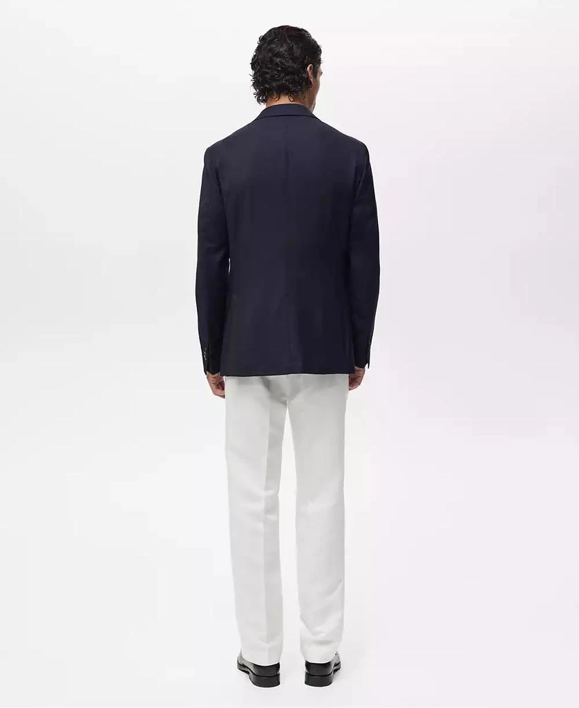 Mango Men's Virgin Wool Slim Fit Blazer 3