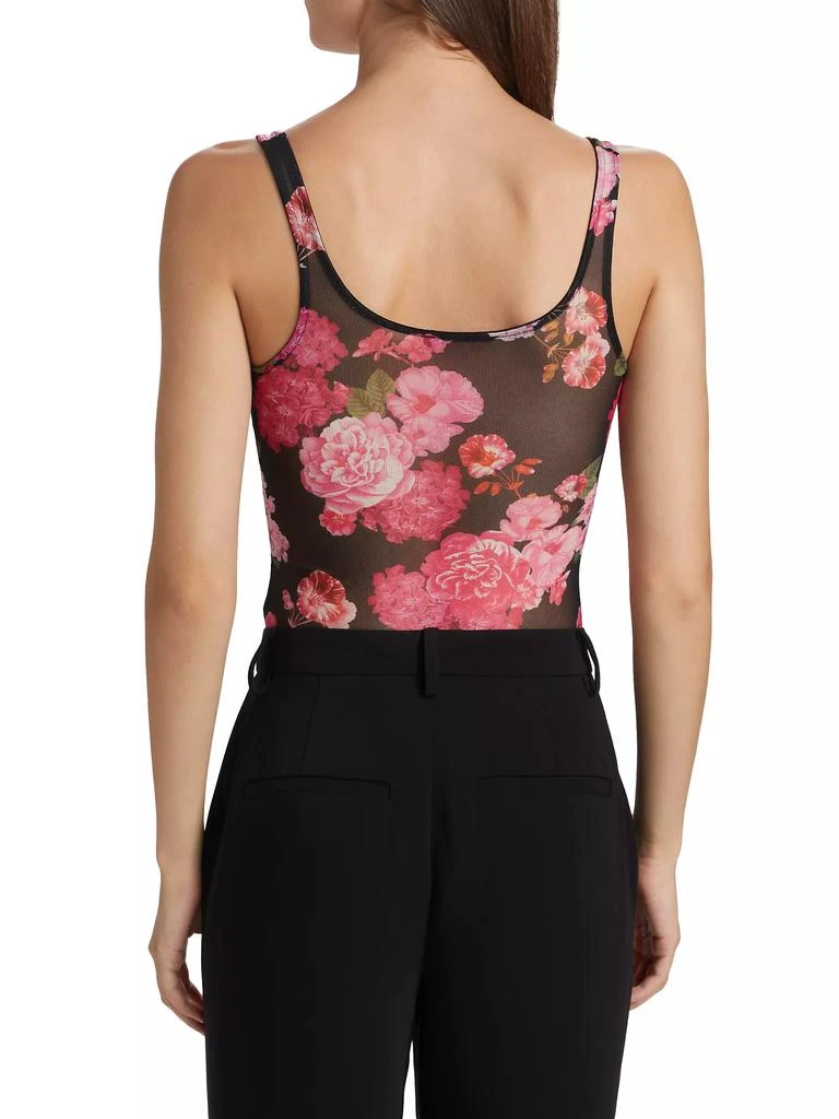 Generation Love Gigi Floral-Mesh Scoopneck Bodysuit 5