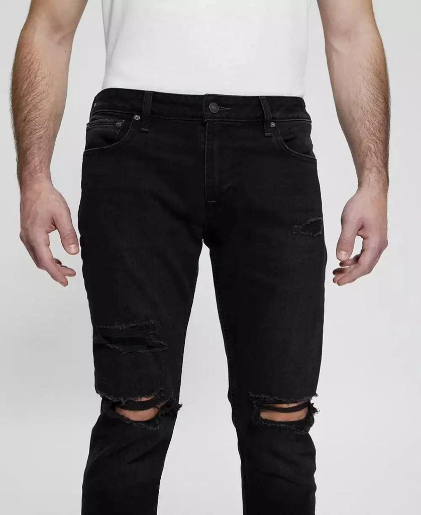 GUESS Men's Finnley Black Tapered Jeans 3