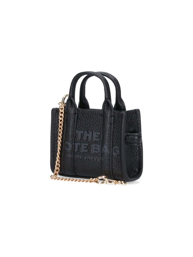 トートバッグ MARC JACOBS CHARM THE NANO LEATHER TOTE Marc Jacobs The Zebra Leather Nano Tote Charm | Neiman Marcus