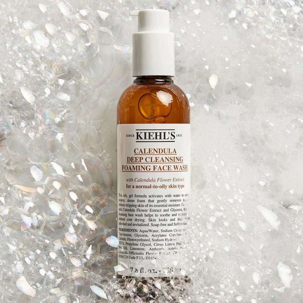 Kiehl's Calendula Deep Cleansing Foaming Face Wash 5