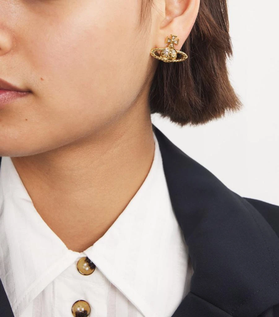Vivienne Westwood Mayfair Bas Relief Stud Earrings 5