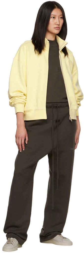 Essentials Yellow Full Zip Jacket 4