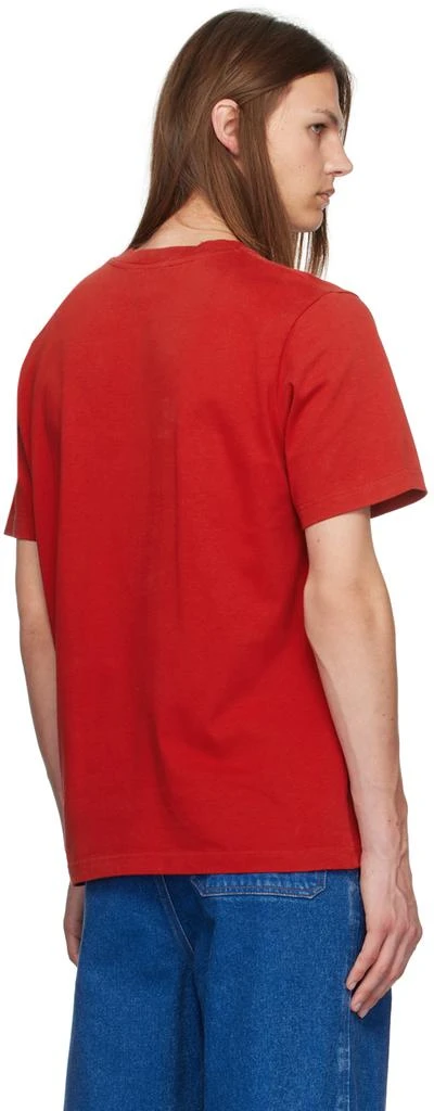 Casablanca Red Casa Crest T-Shirt 3