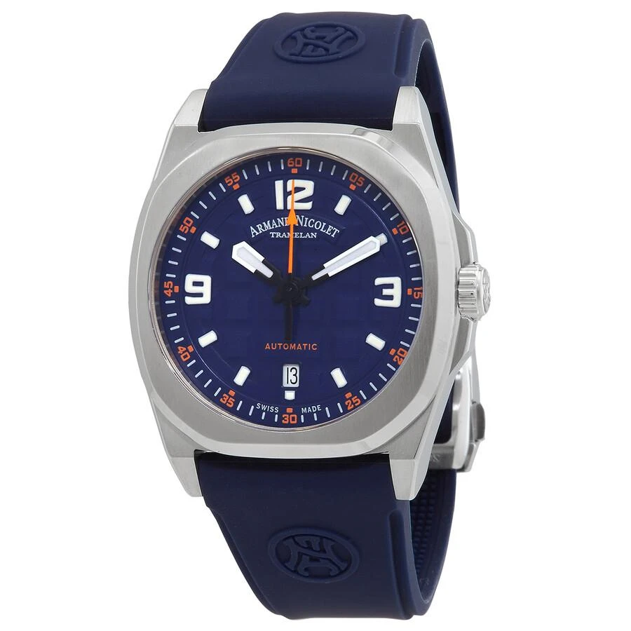 Armand Nicolet Automatic Dark Blue Dial Men
s Watch A660HAA-BO-GG4710U 1