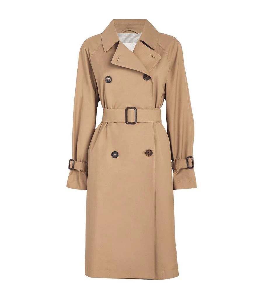Max Mara Water-Repellent Trench Coat 1