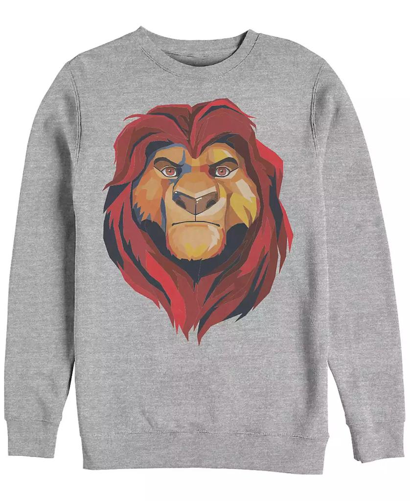 Disney Disney Men's Lion King Mufasa Geometrics, Crewneck Fleece