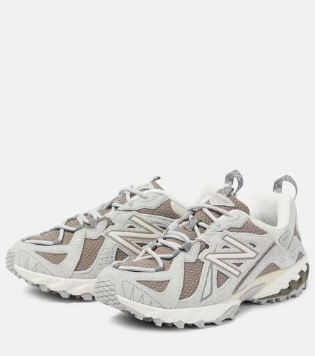 New Balance 610V1 leather-trimmed sneakers 5
