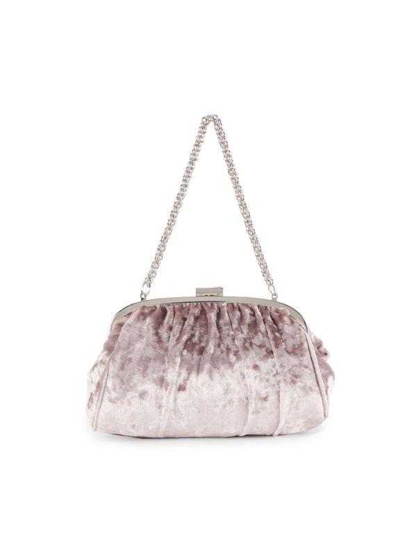 La Regale Velvet Two Way Crossbody Bag