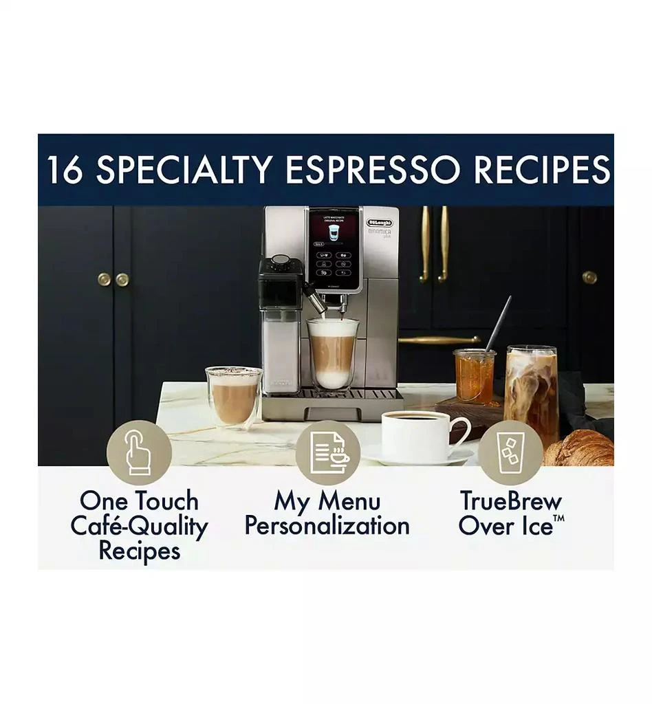 De'Longhi Dinamica Plus Connected Fully Automatic Espresso Machine 10