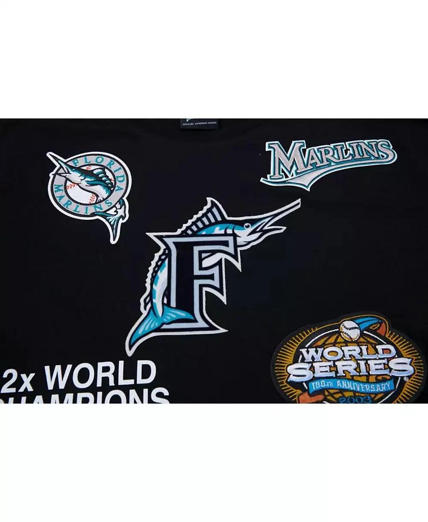 Pro Standard Men's Black Florida Marlins Championship T-shirt 2