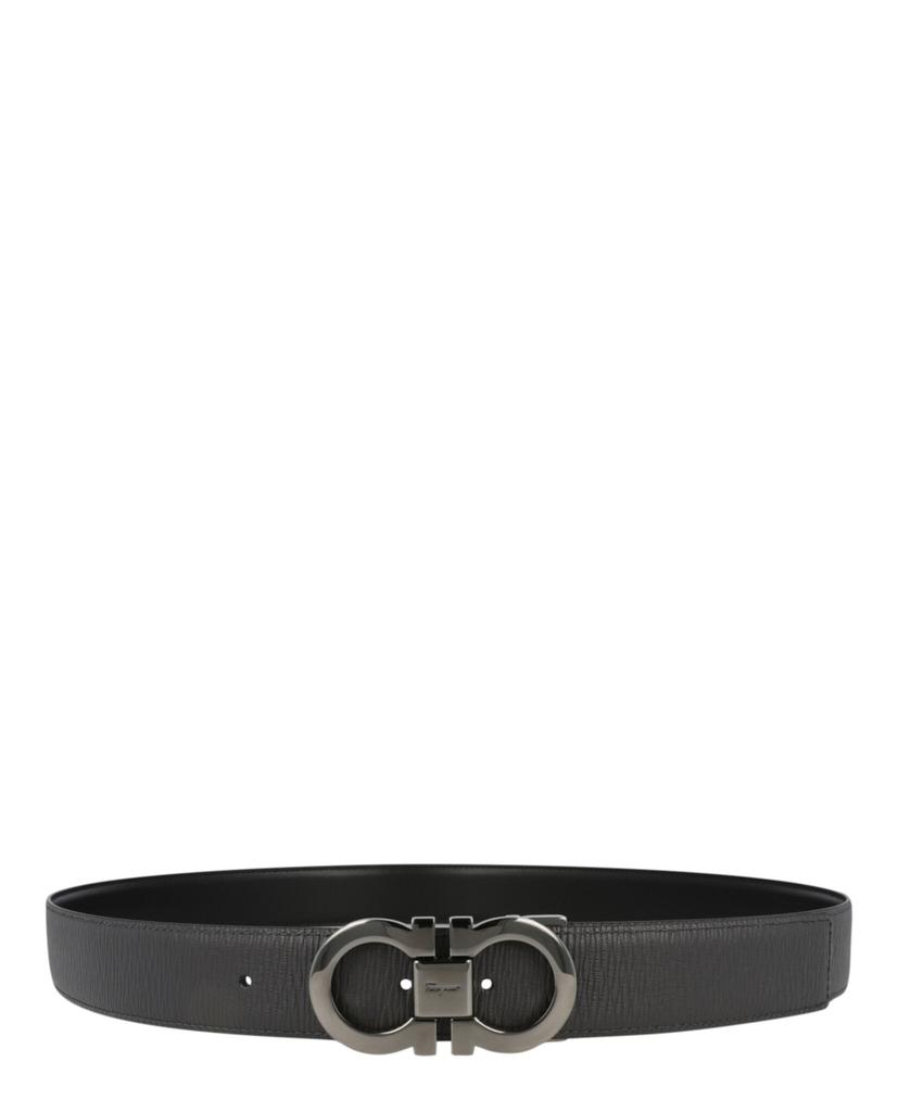 Salvatore Ferragamo Gancini Leather Belt