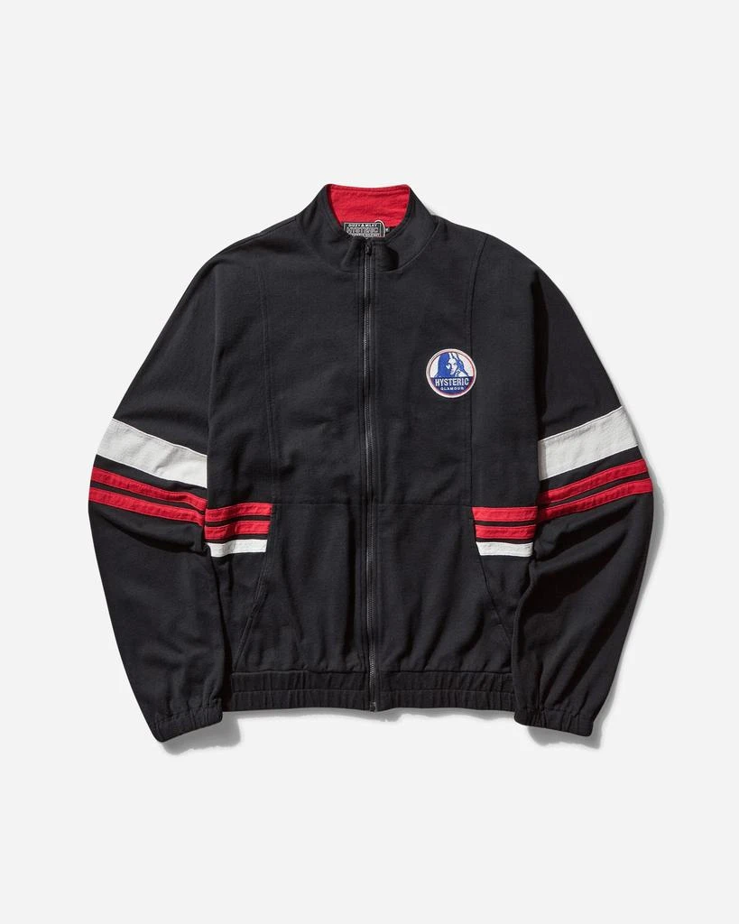 Hysteric Glamour Men's HG Team Logo Track Jacket Black 1