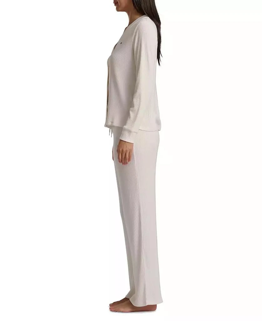 Tommy Hilfiger Women's 2-Piece Long Sleeve Cardigan and Pants Set 2