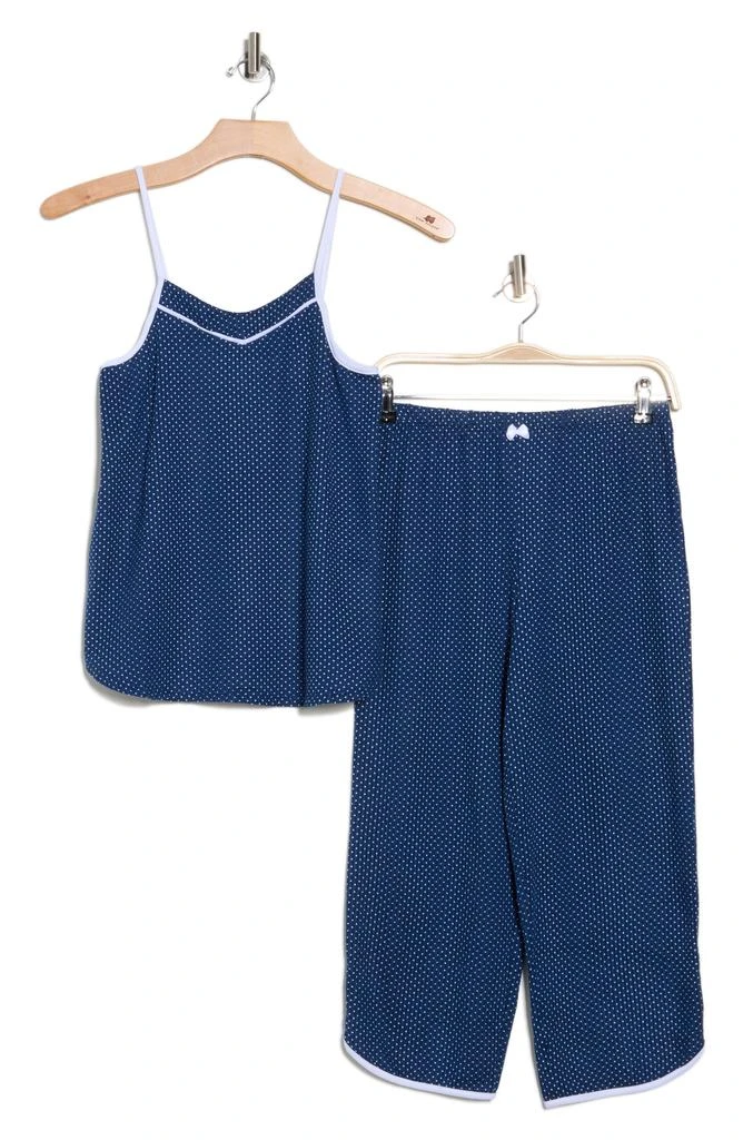 JONES NEW YORK Stretch Jersey Crop Capri Pajamas 3