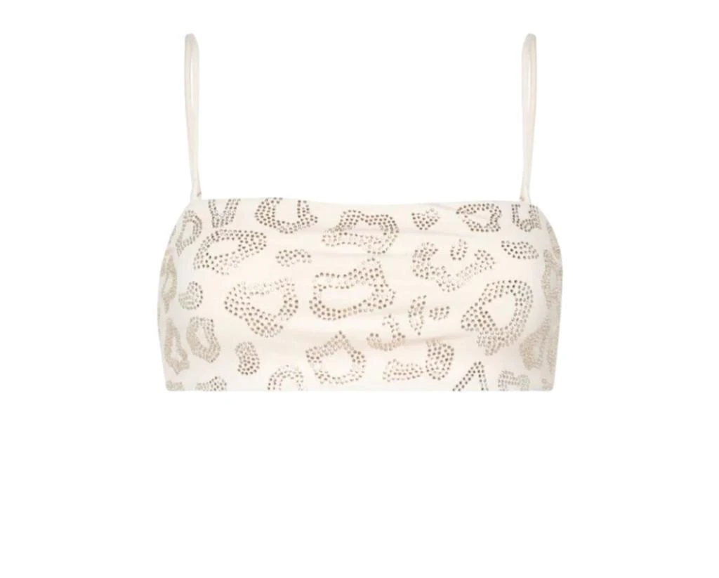 Mc2 Saint Barth Mc2 Saint Barth Athena Embellished Bandeau Top Swimsuit 1