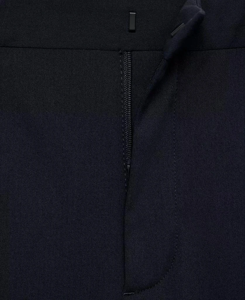 Mango Men's Stretch Fabric Super Slim-Fit Suit Pants 6