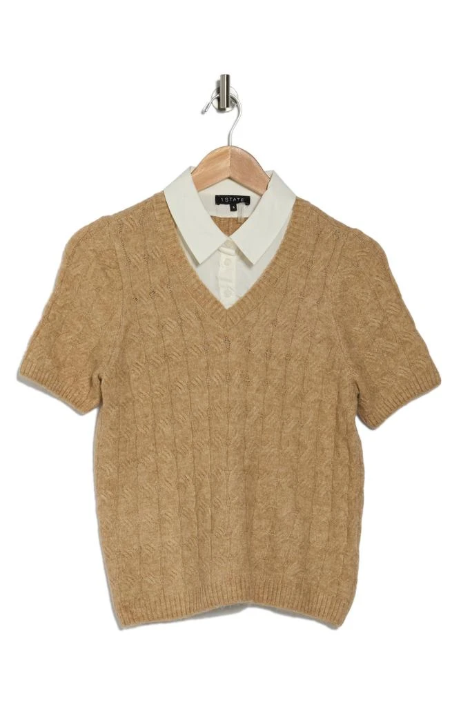 1. State Twofer Cable Stitch Sweater 3