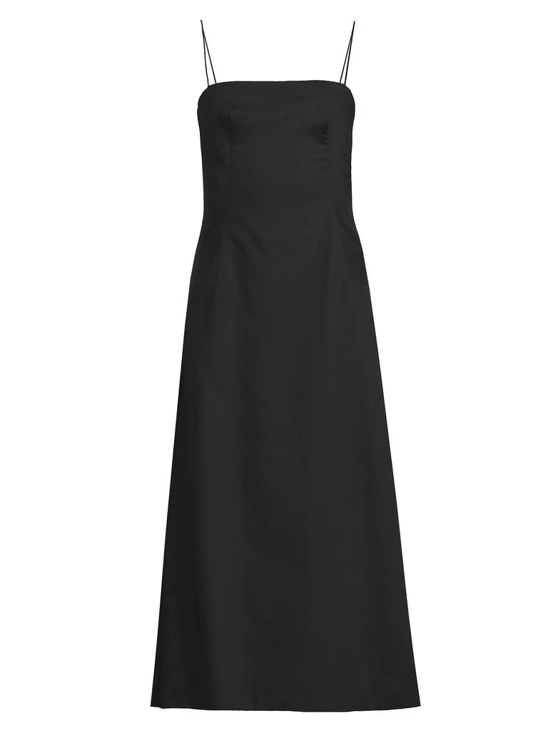 Faithfull the Brand Ostano Cotton Midi-Dress 1