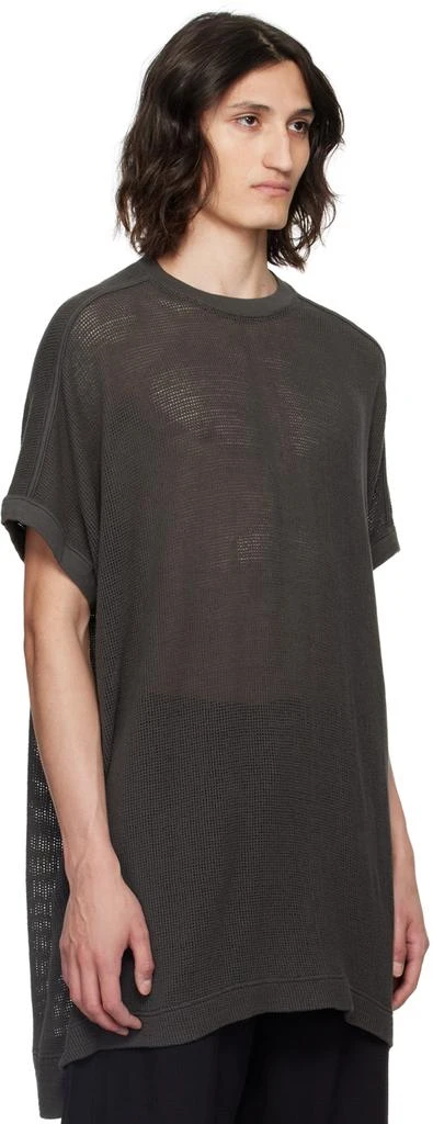 Jan-Jan Van Essche Gray O-Project Droptail T-Shirt 2