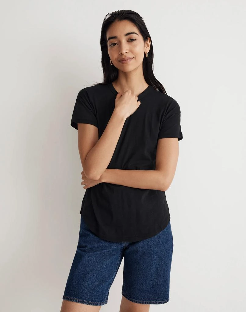 Madewell Whisper Crew Neck Tee 1